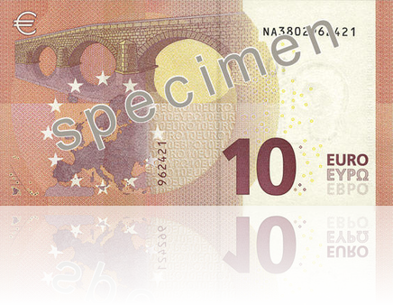 10 Euro Europa-Serie 2014